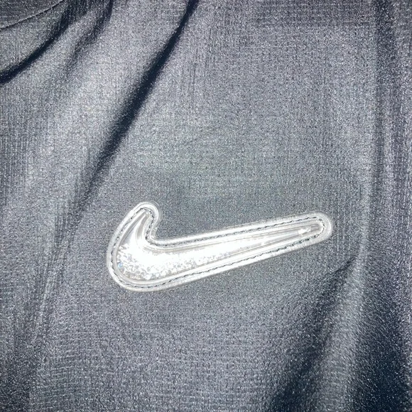 Nike x NOCTA Running Black Jacket Swarovski Swoosh Women's S XS DR2678 010  NWT - Picture 2 of 7